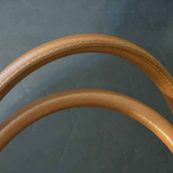 MCM Visetos Cognac Handbag - Picture 8 of 14